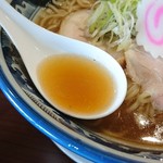 中華そば 味万 - スープ