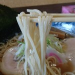 中華そば 味万 - 麺