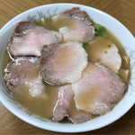 松本中華そば店 - 2017年05月26日  ラーメン（肉 小）