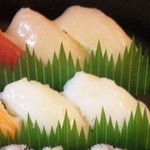 回転寿司すノ家 - カンパチ，活たこ