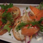 Spain bar Sebasuke - サーモンのパンタパス