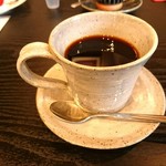 Kafedainingu Kohi Taimu - ヨシタケコーヒー。金曜日限定で800円。常温です。とっても濃厚。
