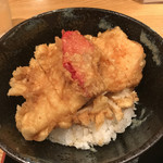 奥美濃古地鶏 ZENNO - 鶏天丼_アップ