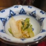 かかん - 白菜の和え物アップ
