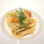 ひまわり食堂 - ウニのパスタ