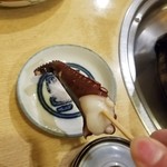 常夜燈 - タコ（塩をつけて食べます）