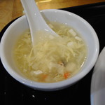 孔府家宴 - スープ（黒胡椒豚ニラ炒めセット）
