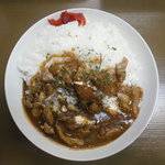 神戸甘辛カレー きてたもんせ - ハッシュドポーク　800円