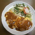 神戸甘辛カレー きてたもんせ - ポークピカタ　850円