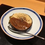 花小路 さわ田 - 加茂なすの赤味噌&白味噌田楽