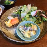 ジャム cafe 可鈴 - さつま芋のホットサラダ