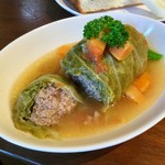 ジャム cafe 可鈴 - ごはんにもパンにも合うロールキャベツです。