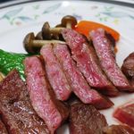 やすだ - 和牛ロースの炙り焼き　２１６０円
                                