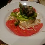 正起屋 - 旬のトマトと豆腐のサラダ