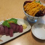 鶴亀鮨 - お刺身です