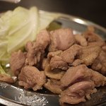 浪花屋 鳥造 - 炙り焼きの若鶏　柔らかいほう