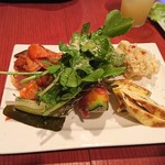 西大寺バル - 前菜盛り合せ