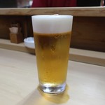 家庭料理 小川 - 生ビール