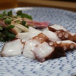 家庭料理 小川 - タコの造り
