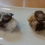 寿司処 高雄 - 新物　とり貝にぎり２貫660円