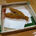 鮨松榮 - 稚鮎のフライ