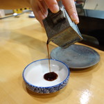 鮨松榮 - キレキレの醤油差し