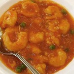 明輝 - 芝エビのチリソース