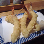 旬菜・旬魚 なかむら - ホワイト海老天ぷら