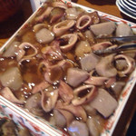 旬菜・旬魚 なかむら - イカと里芋の煮物