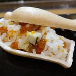 鮨松榮 - 最中ちらし寿司