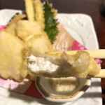 きはるの胡麻鯖や - サバ白子断面