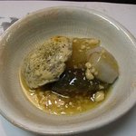 御宿　友喜美荘 - 焚合わせ　うなぎの玉〆、冬瓜、茄子