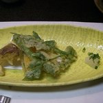 御宿　友喜美荘 - 夏野菜天婦羅　　割ポンズ