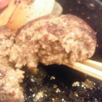 キャラバン - ハンバーグランチ￥１２００・じゅるーと肉汁