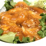 チーズ海老チリ 750yen