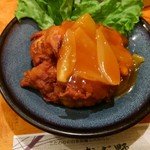 おぎ野 - 粋な計らい。唐揚げの餡掛け