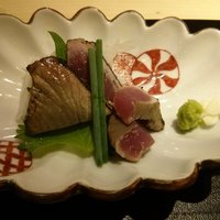 ぎんざ 一二岐 - 鰹の藁焼き