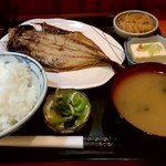 Kappouhide - 焼魚定食（アジ） 900円