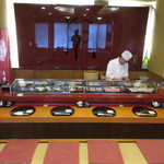 奴寿司 - カウンター席