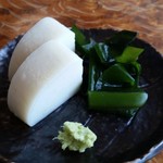 土合やぶ - 土合やぶ　デザートを変更の板わさ