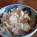 土合やぶ - 土合やぶ　なんでご飯が？