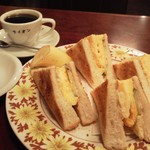 コーヒー専門店 ライオン - エッグトーストランチ