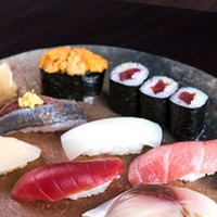 【寿司御膳】自家製ゆば、寿司など 全4品