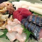 庄司 - ツブ貝・マグロ・ボッチ・ヒラメ・シメサバ