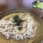 信州蓼科 麺 - ざる蕎麦450円