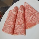 焼肉参番館 - 追加のリブロース3枚