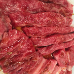 みょうが屋 - カルビ盛り  カイノミ、やばいです