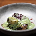 傳 - 黒いちじくと木の芽味噌