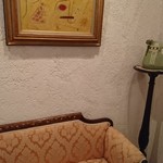 表参道うかい亭 - トイレの順番を待つスペース