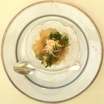 レストランひらまつ レゼルヴ - 特別ランチ<平日限定> 1980円 の海老と蟹のムース